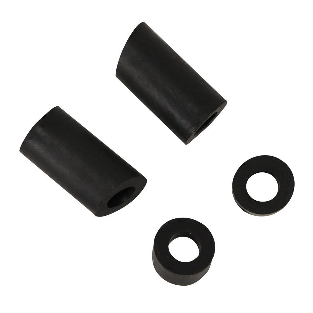 Gomas de soporte del parachoques, exterior delantero, 4 piezas
