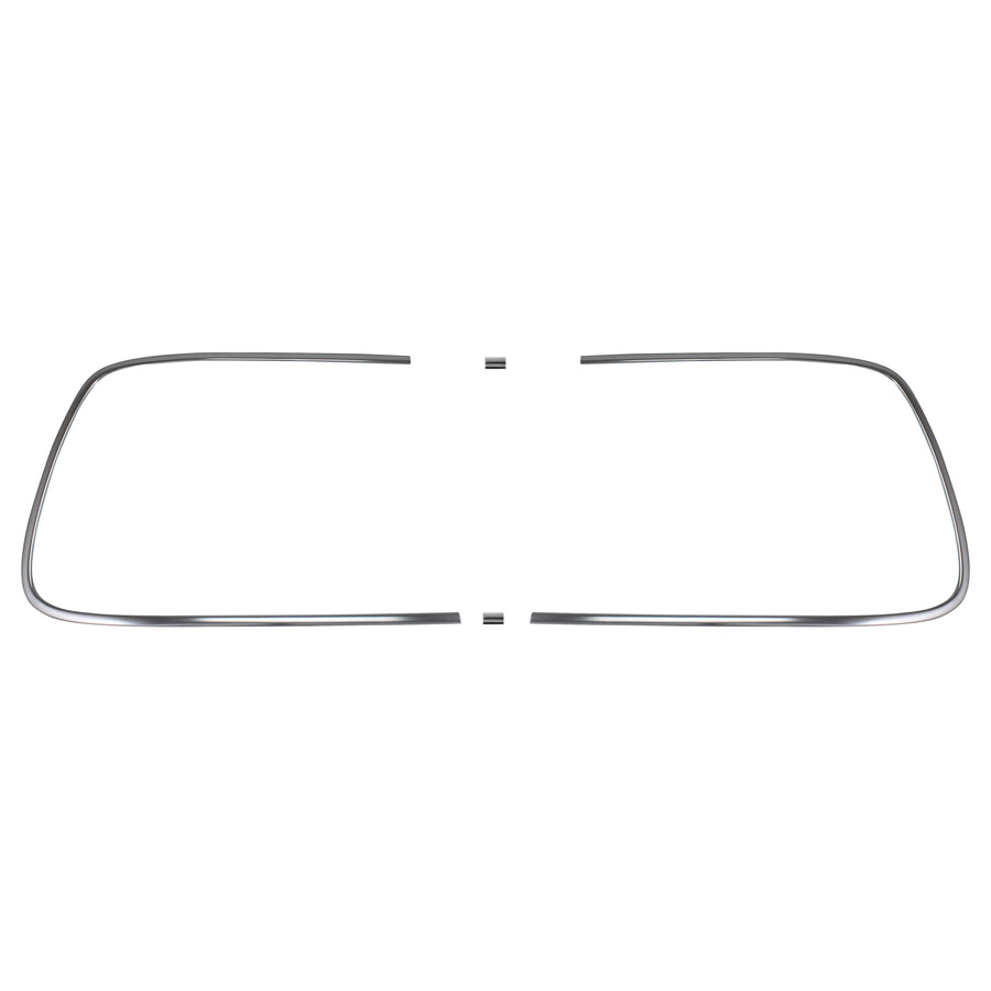 Moldura de ventana trasera