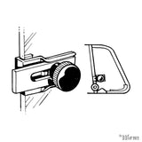 Cerradura de ala de ventilación (antirrobo), el par