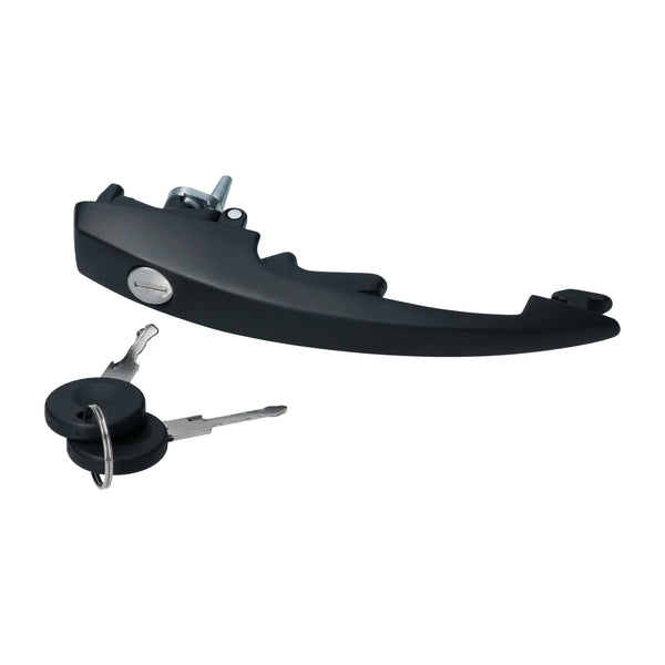 Tirador de puerta, negro