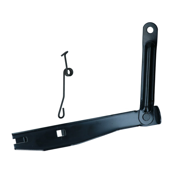 Soporte tapa motor con muelle + recogedor compartimento lateral