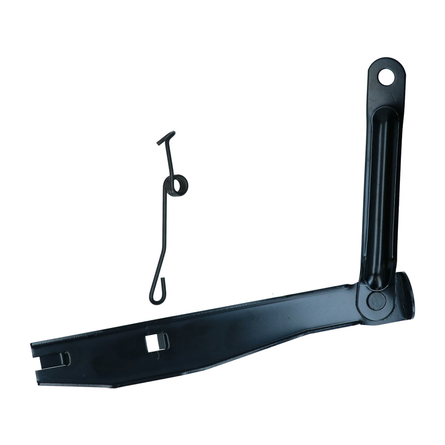 Soporte tapa motor con muelle + recogedor compartimento lateral