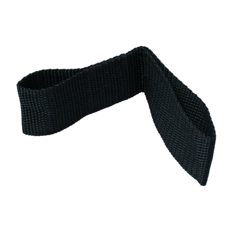 Correa de retención para puerta de carga (175 mm), negra
