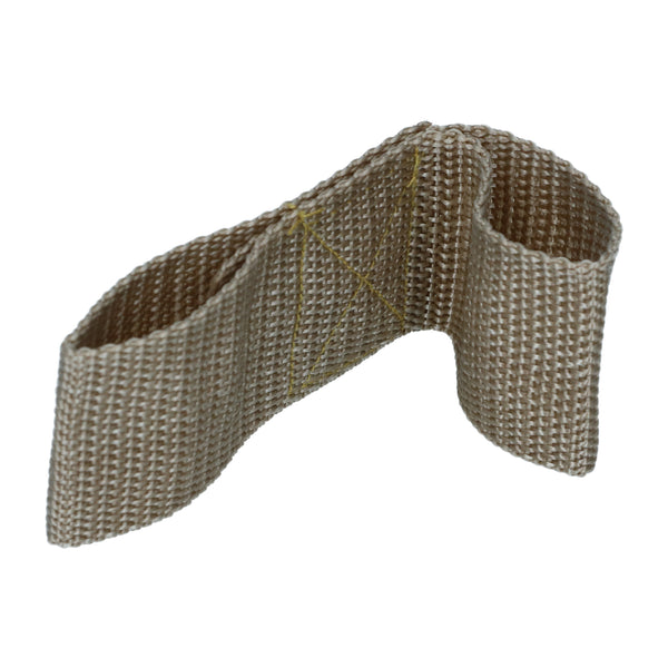 Correa de retención para puerta de carga (143 mm), beige