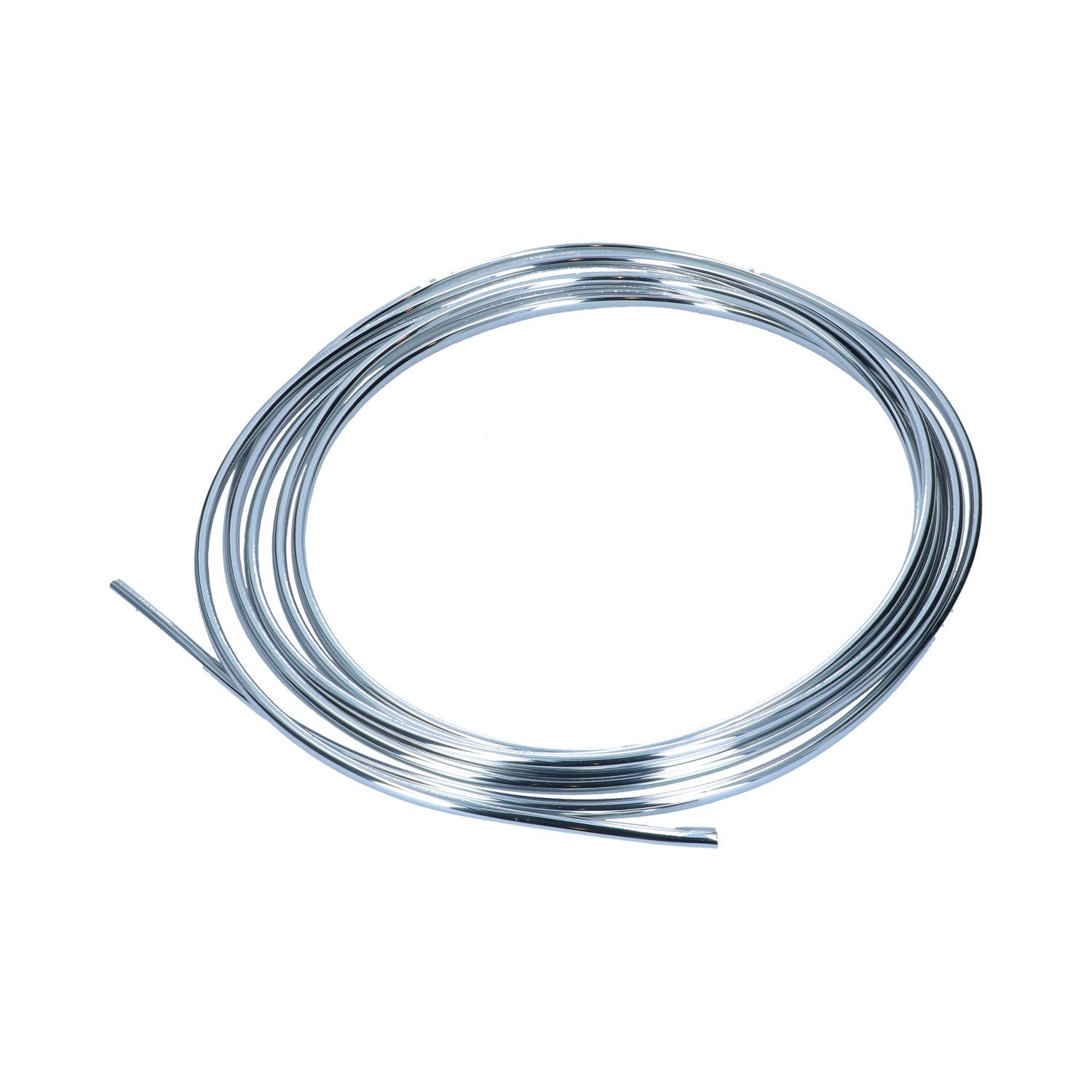 Moldura cromada para techo - 640 cm (plástico)
