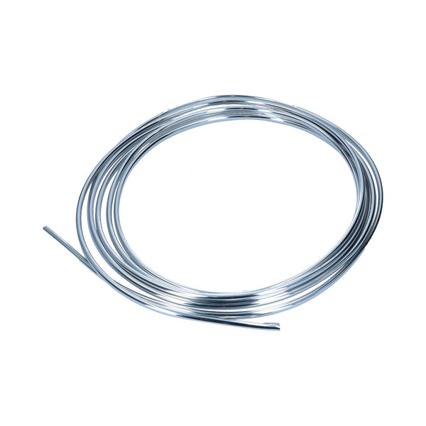 Moldura cromada para techo - 640 cm (plástico)