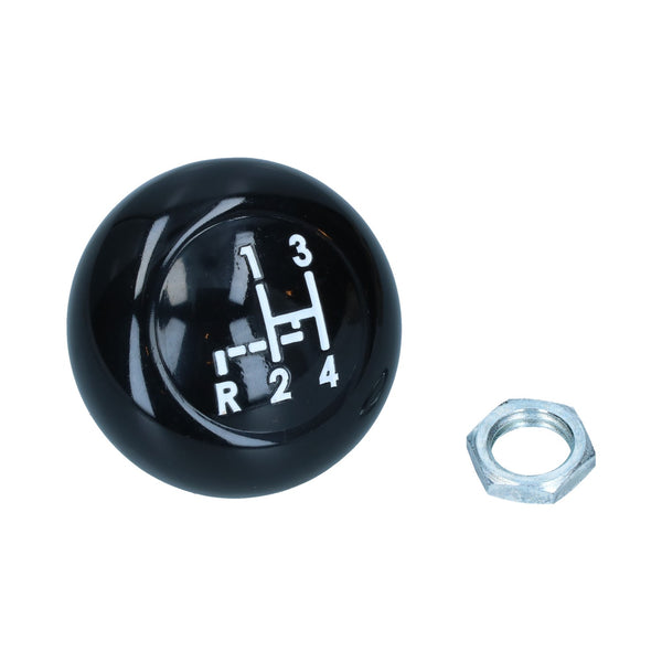 Pomo de cambio 12 mm, negro