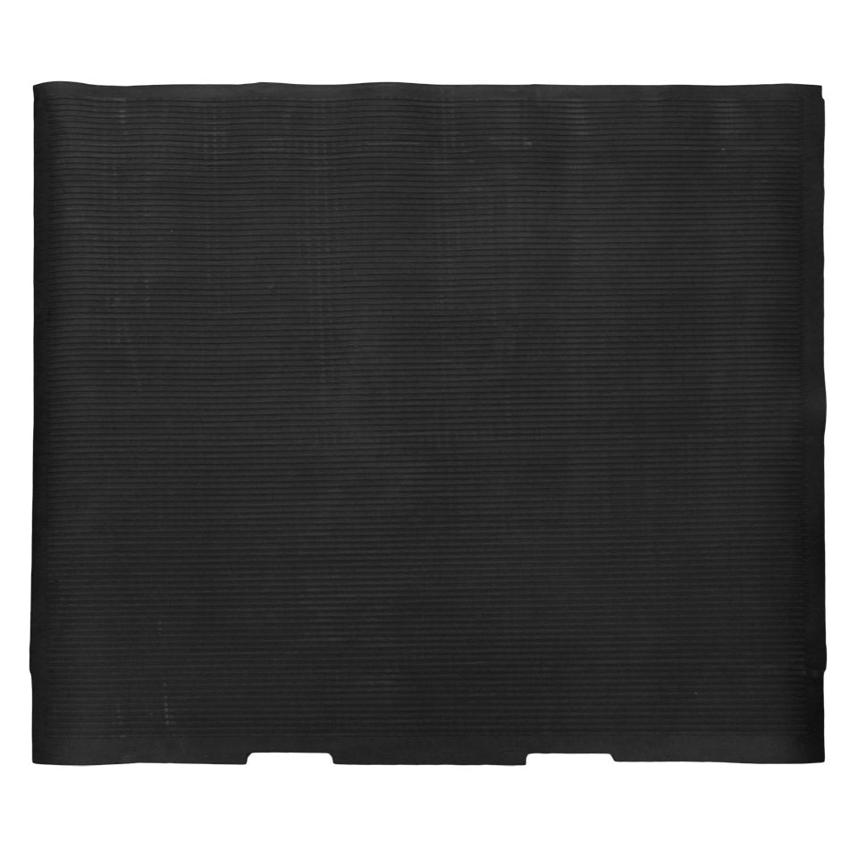 Tapete de goma para piso de carga (negro)