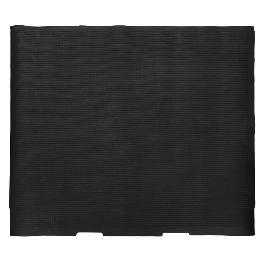 Tapete de goma para piso de carga (negro)