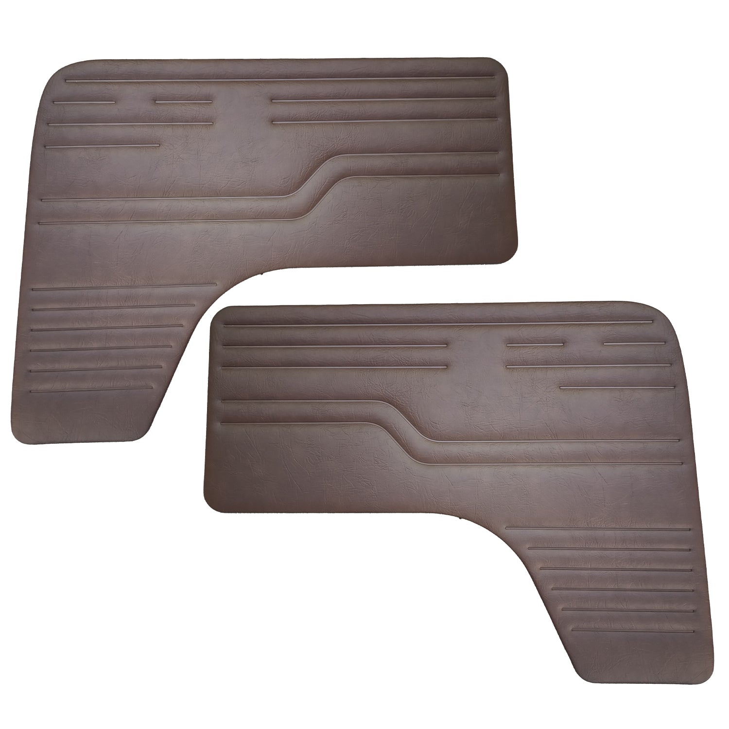 Door panels front, brown, z-lines