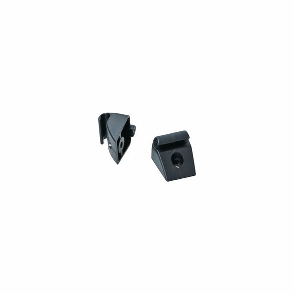 Clips para parasol, negros, el par
