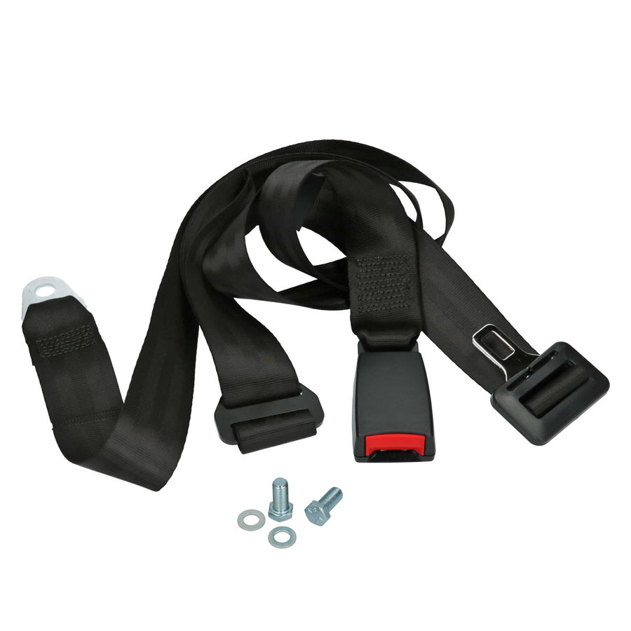 Cinturón de regazo negro universal extralargo con certificado E (1)