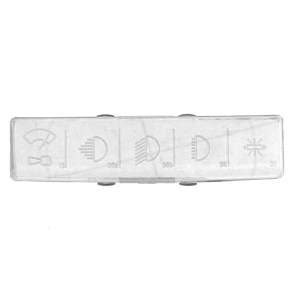 Tapa de caja de fusibles, 10 fusibles
