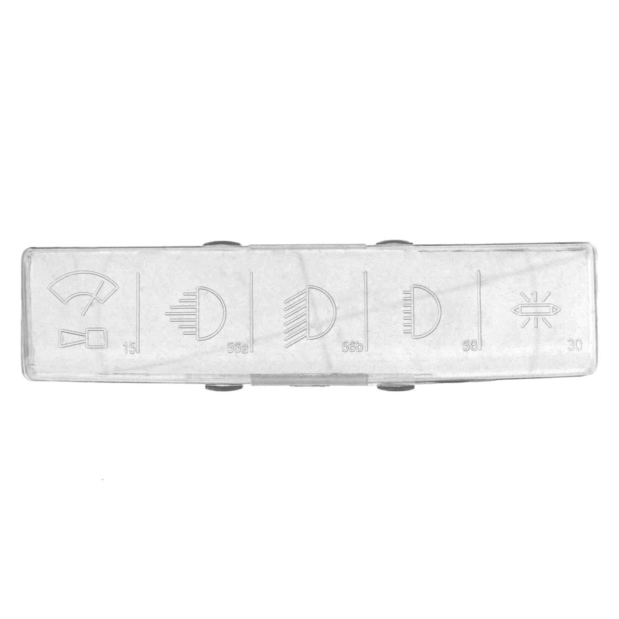 Tapa de caja de fusibles, 10 fusibles