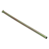 Tubo para cable del acelerador a través de la cubierta del ventilador.
