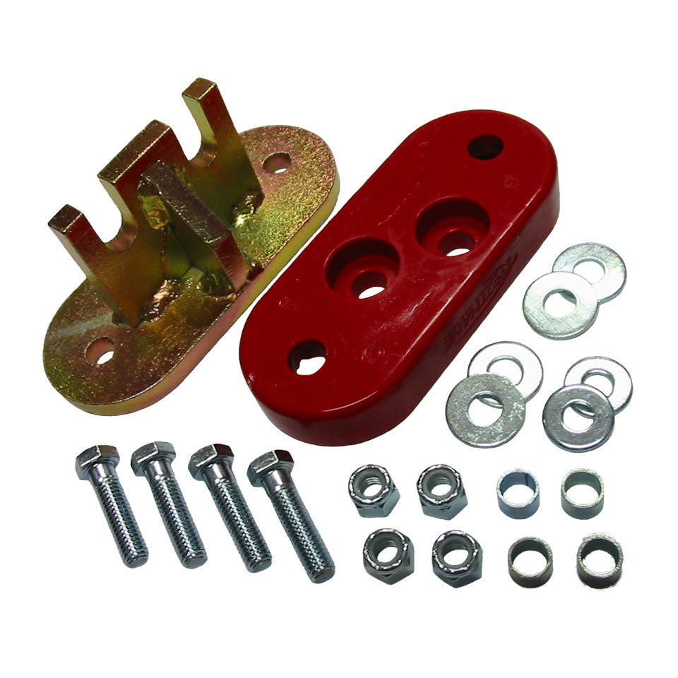 Gearbox mount adaptor, early gearbox to late model (Urethane)