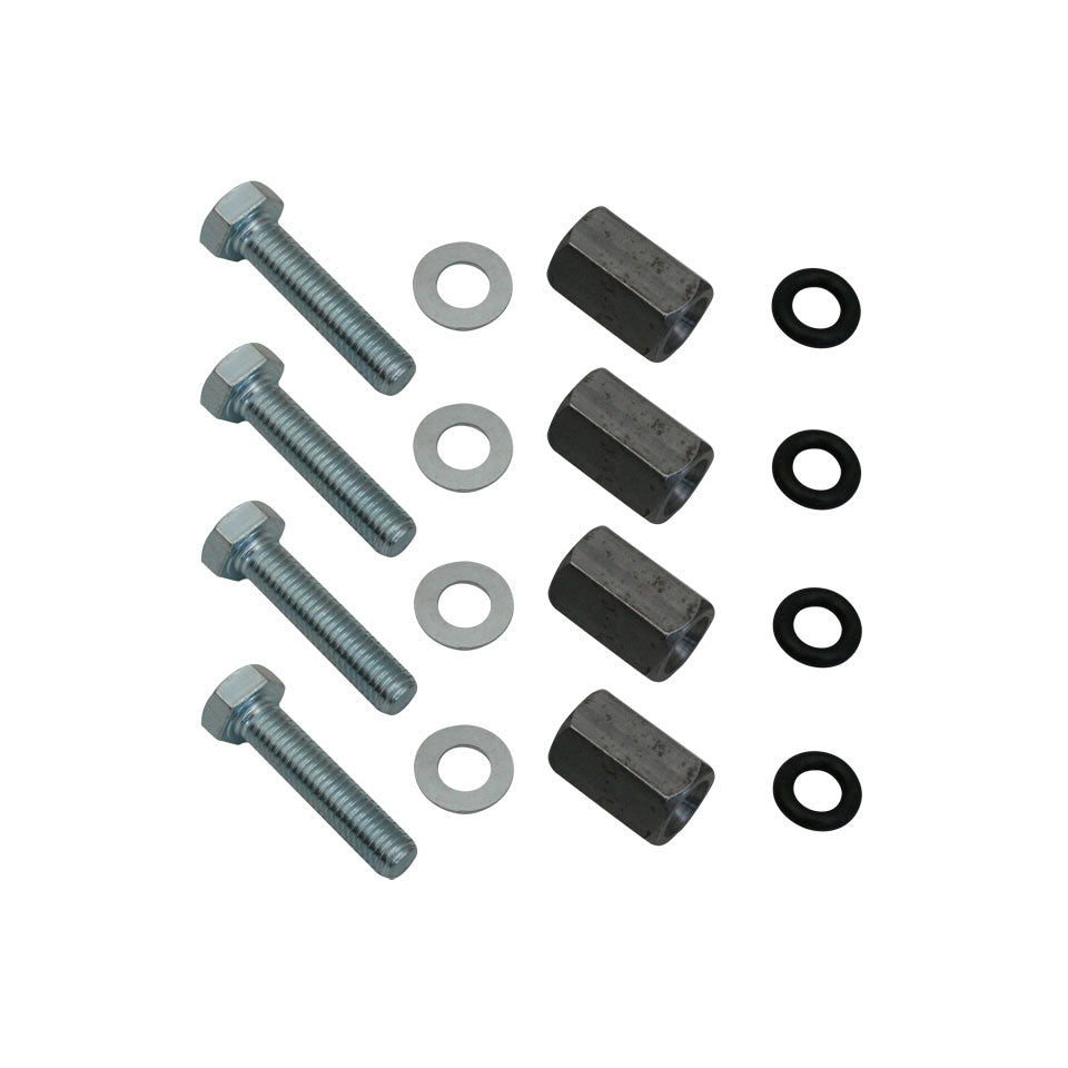 Kit de montaje para reemplazar tapa de válvulas con tornillos.