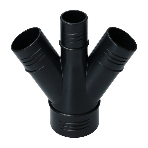 Conector de manguera calefactora frontal, 3 vías
