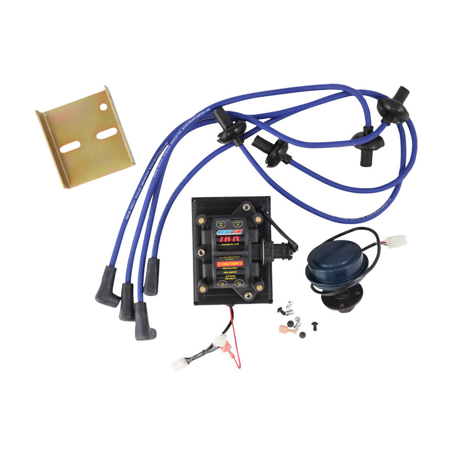 Sistema de encendido Compu-Fire para distribuidor 009 / cables de encendido azules
