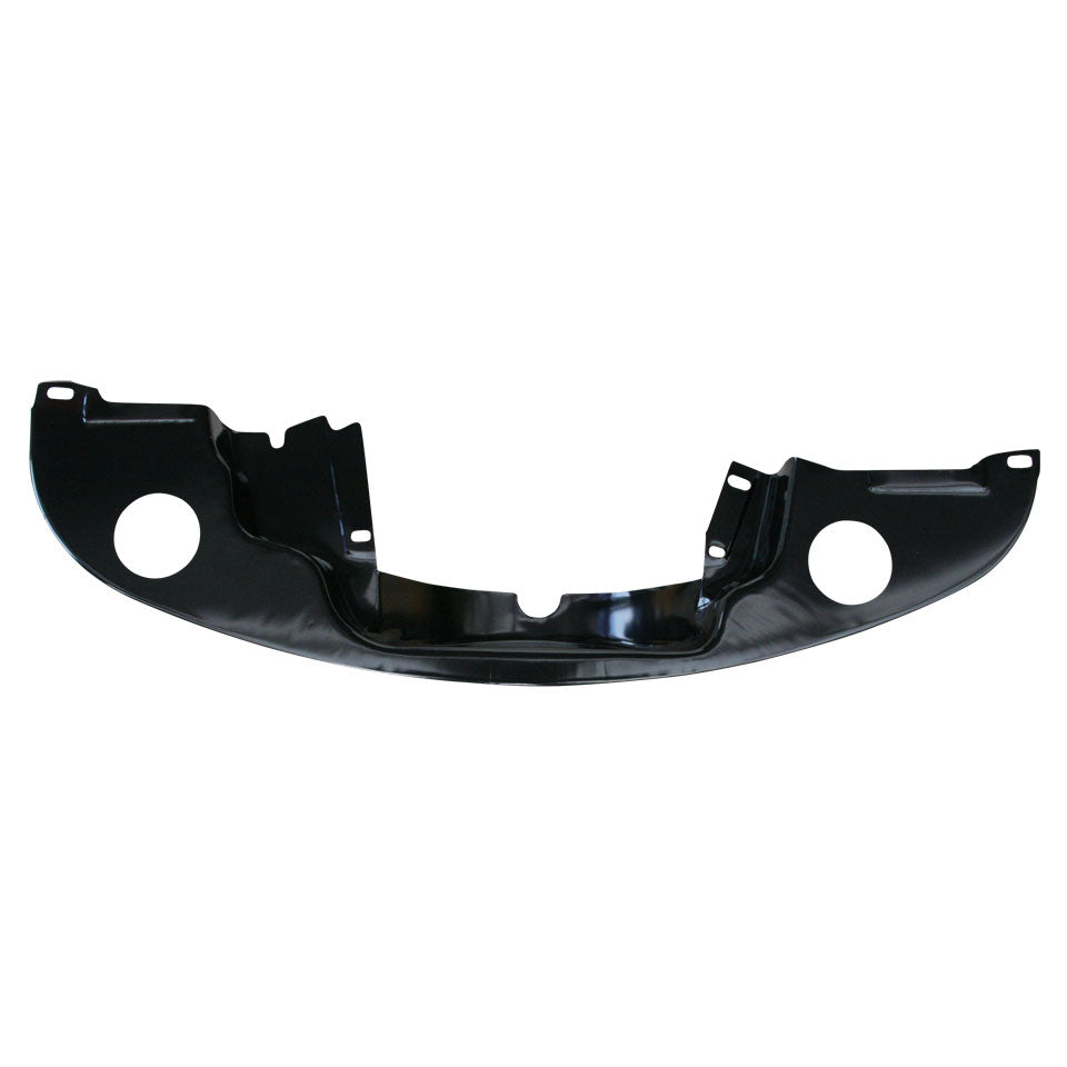 Chapa trasera motor,, con calefacción / sin precalentamiento (negra)