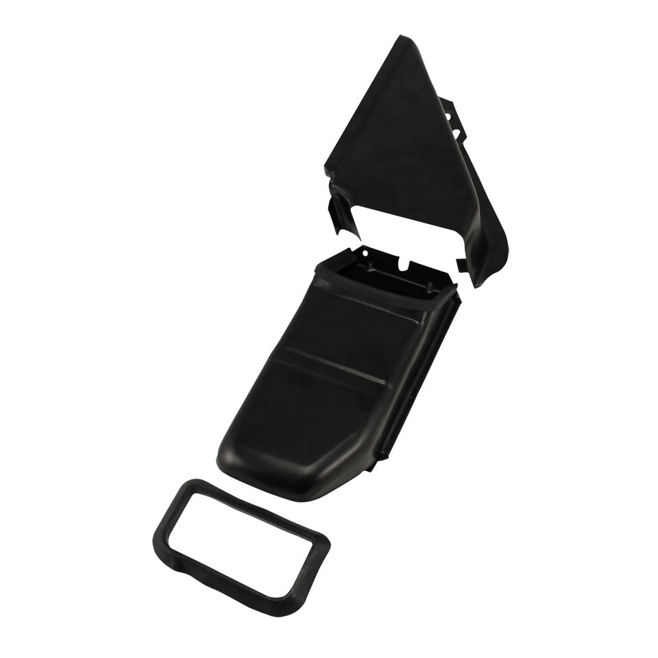 Chapa del enfriador de aceite, negro