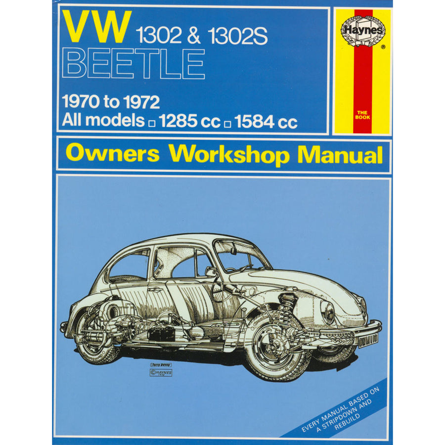 VW 1302 y Manual 1302S, inglés, J.H. Haynes