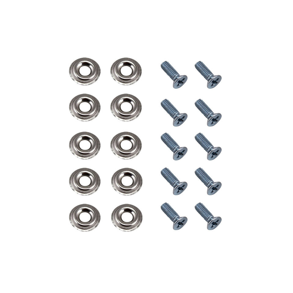 Juego de tornillos para listón tensor lateral, repro, 10 piezas