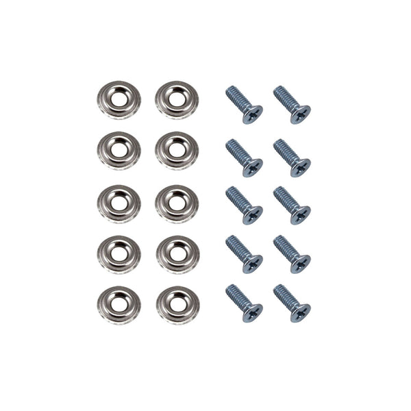 Juego de tornillos para listón tensor lateral, repro, 10 piezas