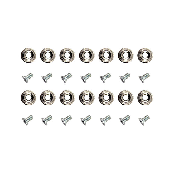 Juego de tornillos para listón tensor lateral, repro, 14 piezas