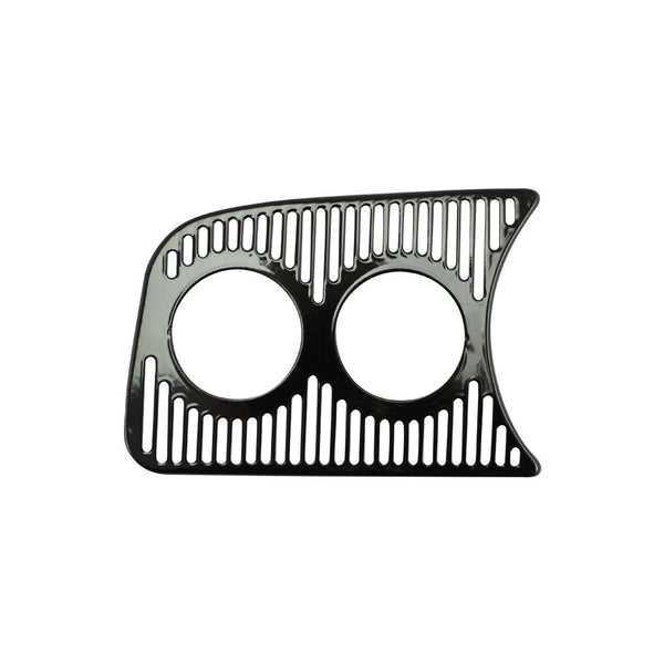 Portamedidores de rejilla del salpicadero izquierdo, 2 orificios 52 mm