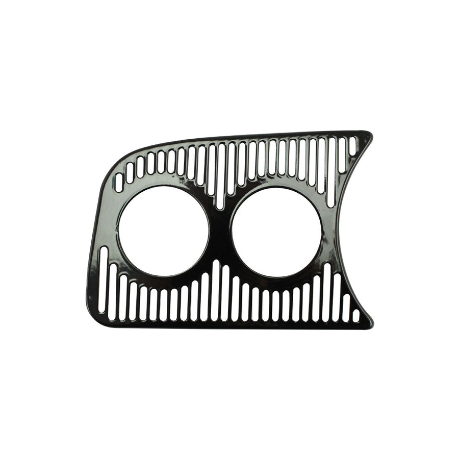 Portamedidores de rejilla del salpicadero izquierdo, 2 orificios 52 mm