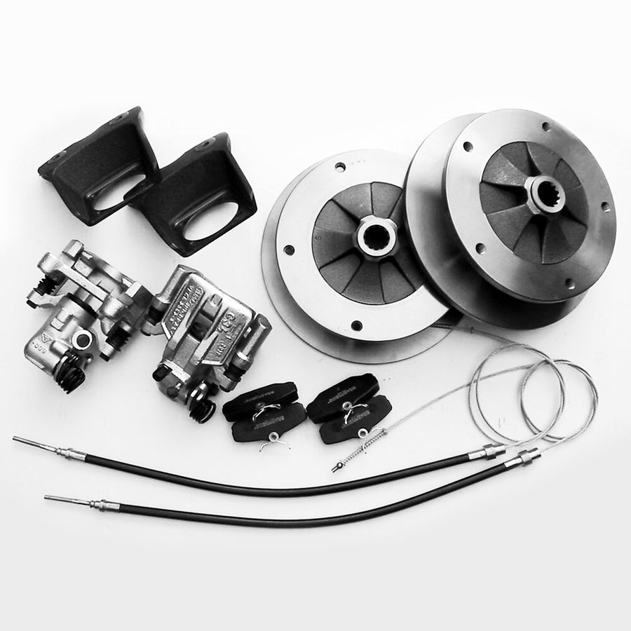 Kit de discos traseros, 5x205, Para ejes cortos