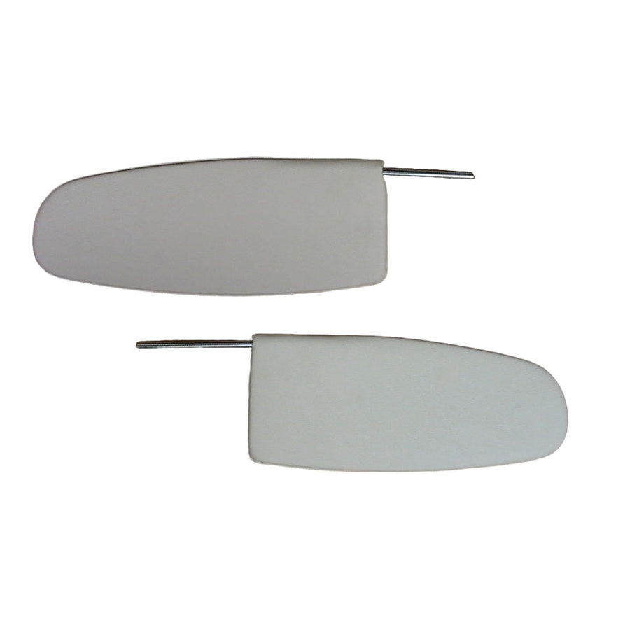 Viseras para el sol, par, blanco
