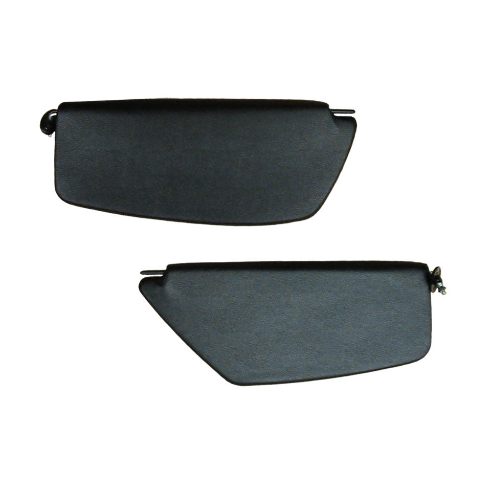Viseras para el sol, par, negro