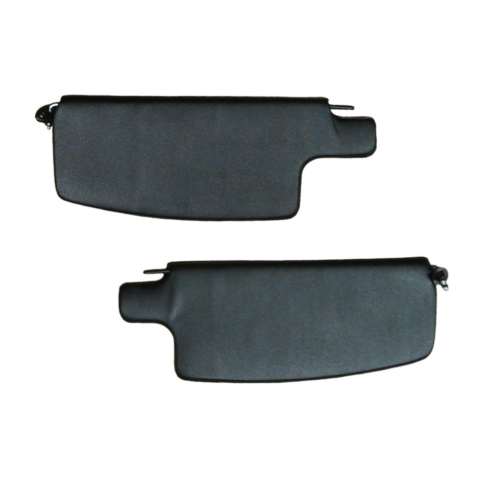 Viseras para el sol, par, negro