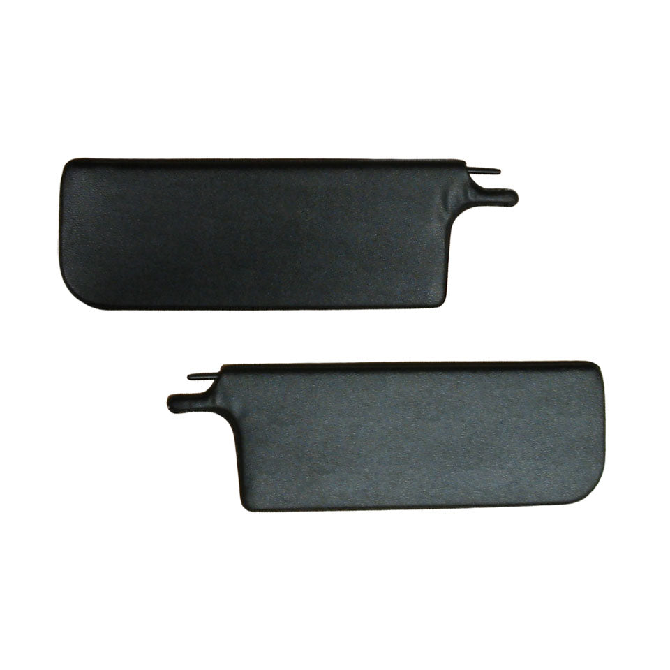 Viseras parasol, cabrio, par, negro