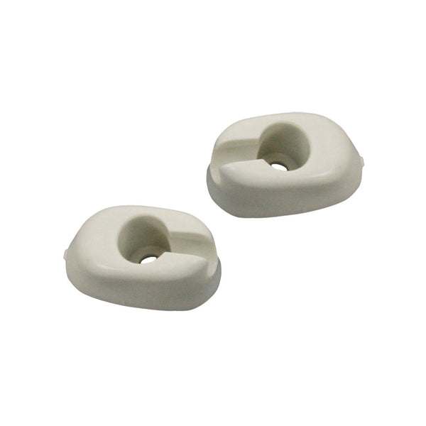 Clips parasol blancos (par)