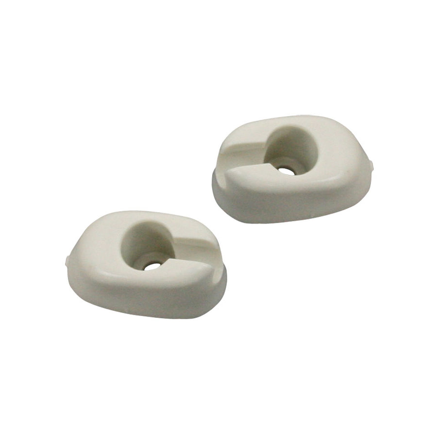 Clips parasol blancos (par)