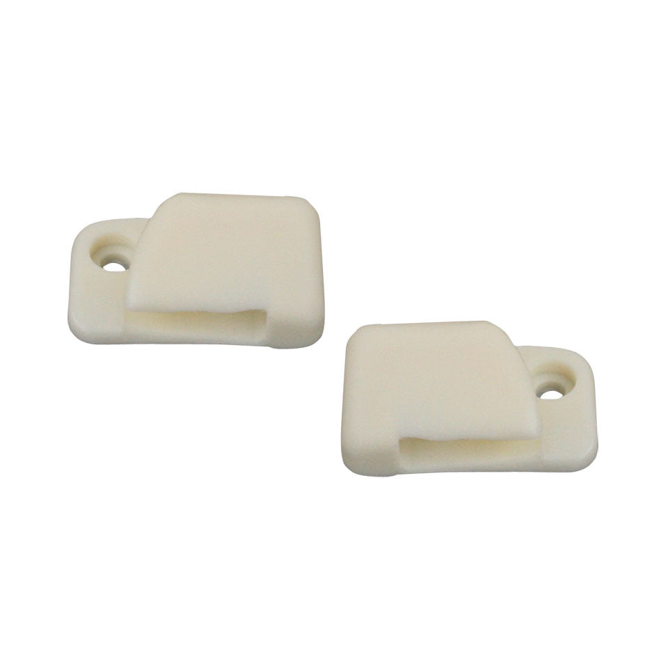 Clips parasol blancos (par)