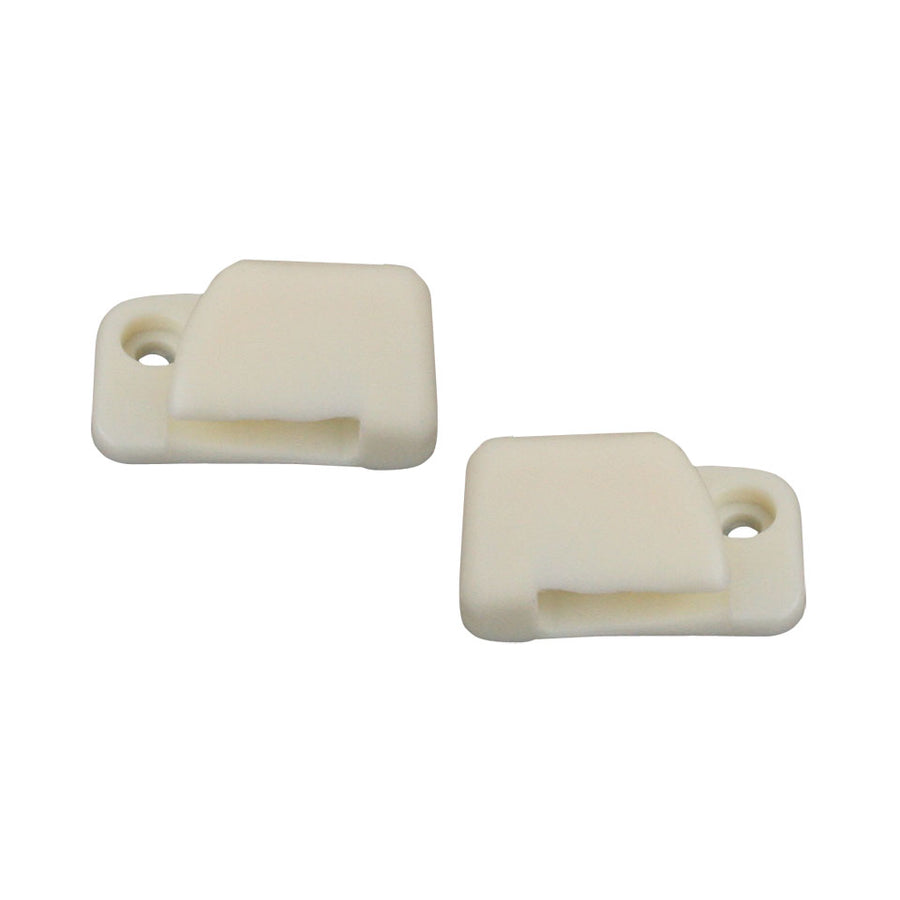 Clips parasol blancos (par)