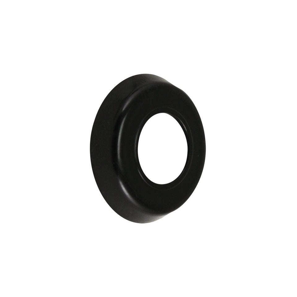 Collarín detrás de la manivela de la ventana, negro, cada uno