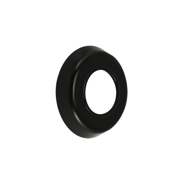 Collarín detrás de la manivela de la ventana, negro, cada uno