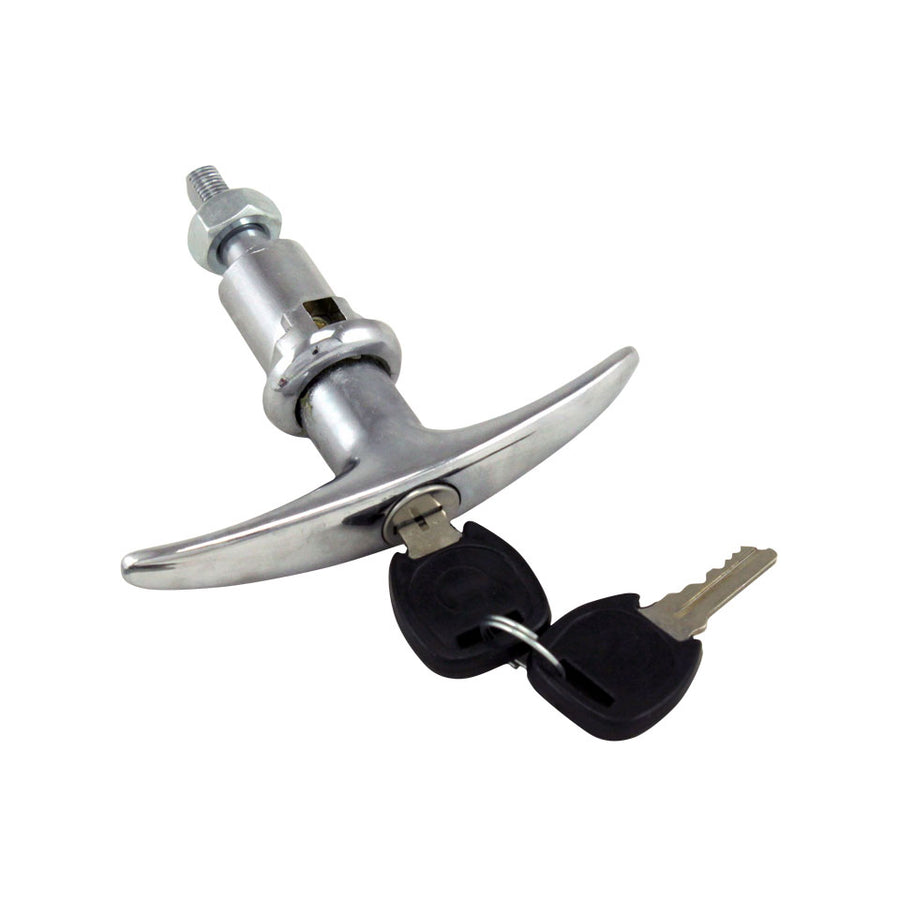 Cerradura de la tapa del motor cromada