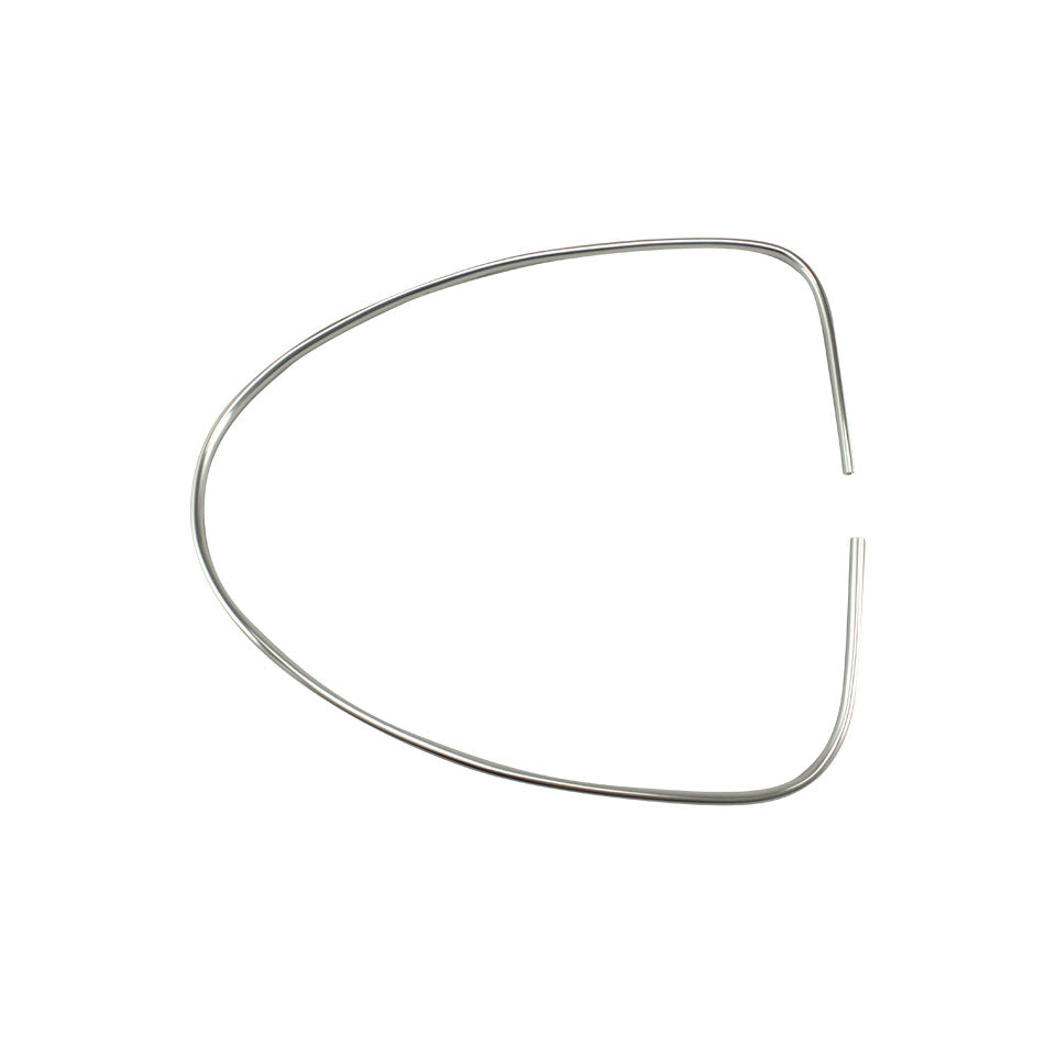 Moldura de ventana trasera 'Deluxe' (adorno de aluminio)