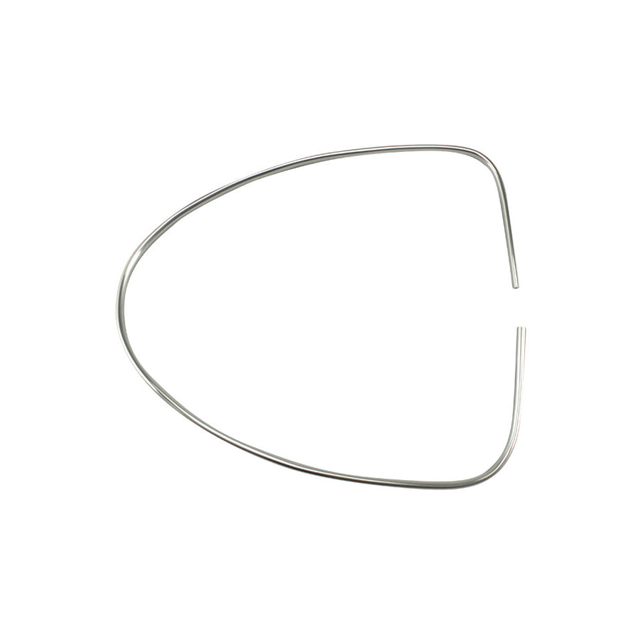 Moldura de ventana trasera 'Deluxe' (adorno de aluminio)