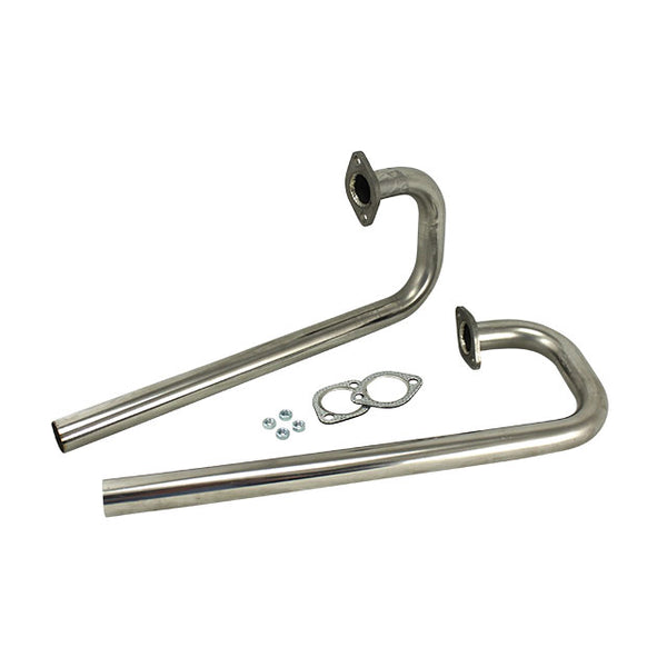 Tubos en J 25/30hp, acero inoxidable
