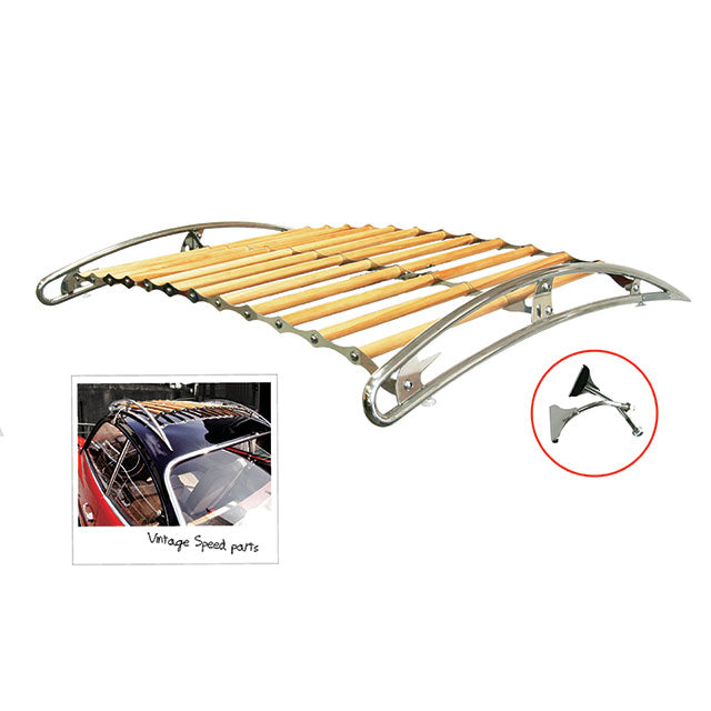 Portaequipajes, acero inoxidable, Vintage Speed