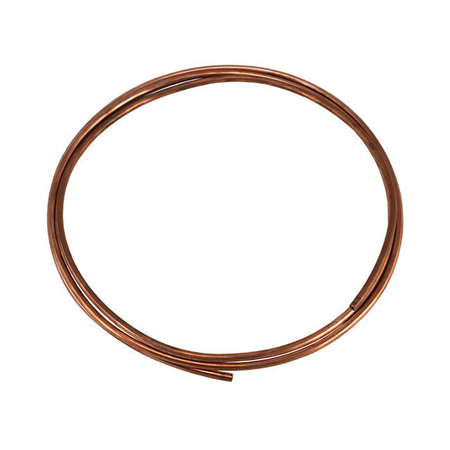 Línea de combustible cobre 6 mm x 1, 2, 50 metros
