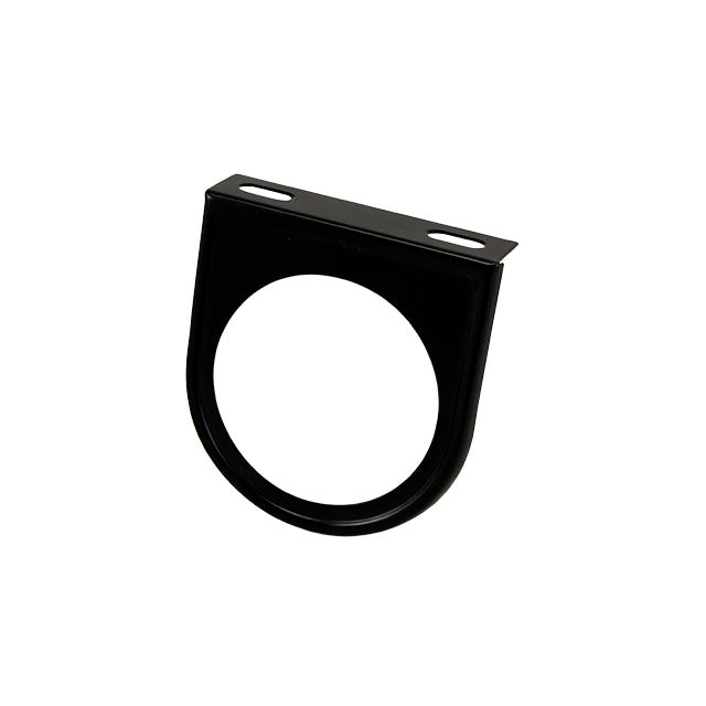 Soporte de montaje para calibre, 1 orificio, 52 mm, negro