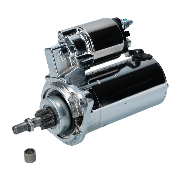 Motor de arranque 12V, 1,4 KW (cromado)